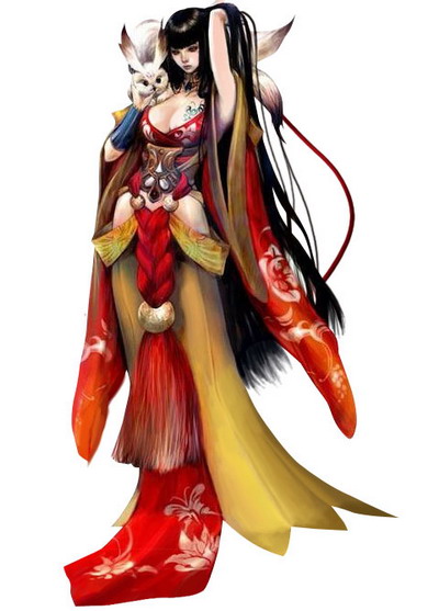 17173独家曝光游戏网神幻新游《狐仙》精美原画