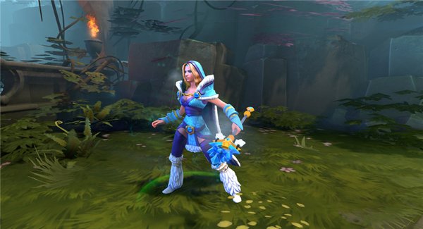 【妹子类——美丽外表下的战斗之心】   细数dota2中的美女英雄,每一