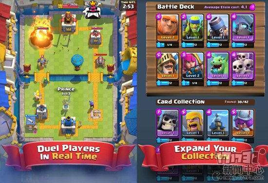 昆仑代理supercell新作《部落冲突:皇室战争》