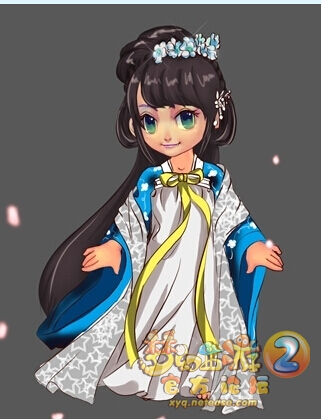 齐胸儒裙马上放出女角色版本