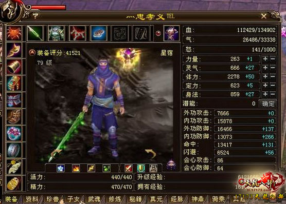 玩游戏最重要是开心！满四卡级小星宿装备展示