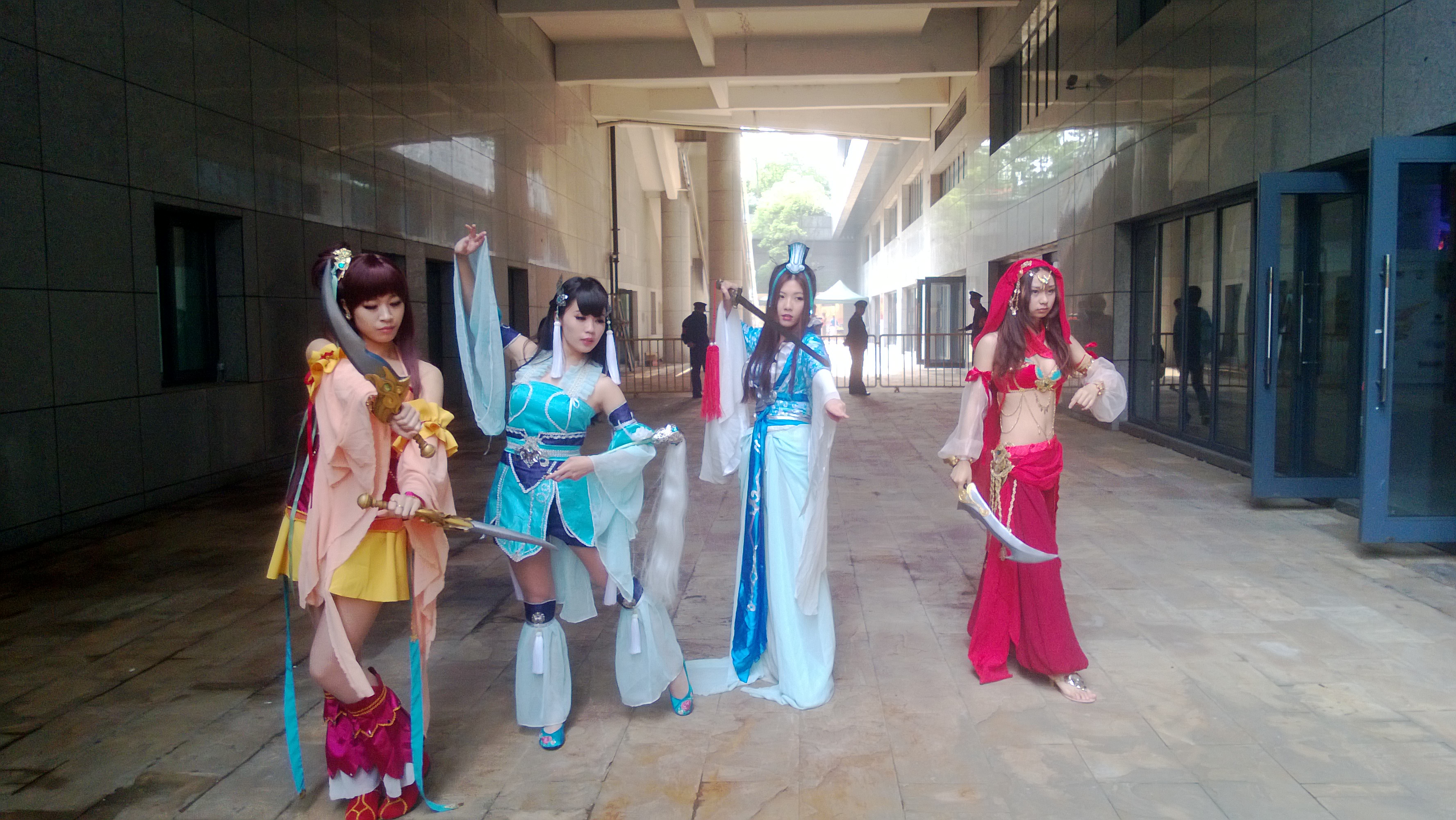 倩女幽魂2真人秀:漫展倩女职业cosplay秀